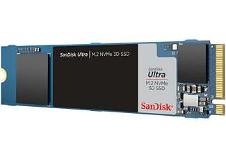 SANDISK Ultra 3D SSD Festplatte, 1 TB Interner Speicher PCI Express, intern für 75€, Versandkostenfrei