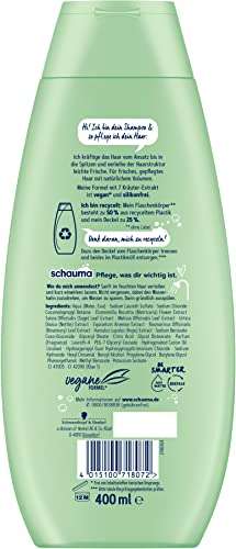 [PRIME/Sparabo] 2er Pack SCHAUMA Shampoo 7 Kräuter (2x400ml)