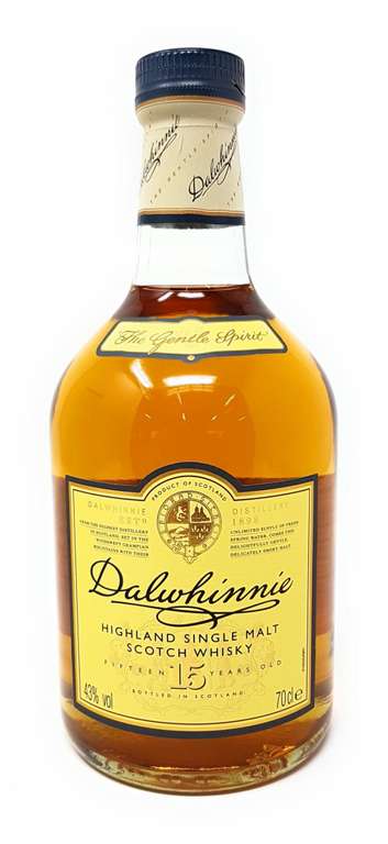 Dalwhinnie Highland Single Malt Scotch Whisky 15 Jahre 1x 0,7l Alkohol 43% vol.