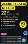 Neukunden Congstar Mobilfunk Aktion kein Anschlusspreis bis 25.01.24 z. B. Flat M 22 GB für 22€ KwK möglich