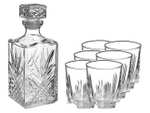 BORMIOLI ROCCO Whiskygläser-Set Selecta 7-teilig für 9,99 € zzgl. Versand (Fassungsvermögen: 1x Karaffe 1 l; 6x Glas 285 ml)