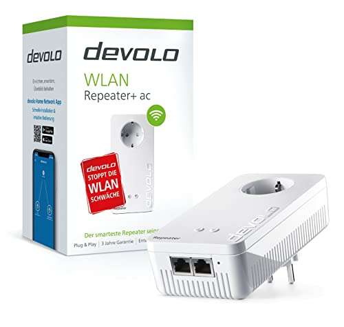 Devolo 8733 WLAN Repeater AC (bis zu 1.200 Mbit/s)