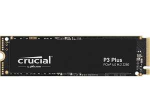 CRUCIAL P3 Plus SSD intern, 4 TB SSD M.2 via PCIe, intern für 184,87€