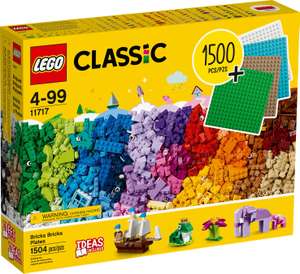 LEGO Classic Extragroße Steinebox mit Bauplatten (11717) für 49,99 Euro [Smyths Toys]