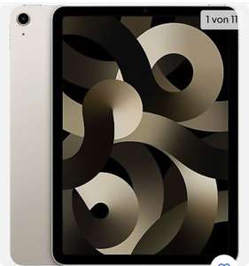 Apple IPAD Air 2022 10,9 " Wifi M1 64GB Tablet Starlight MM9F3 Italien Original