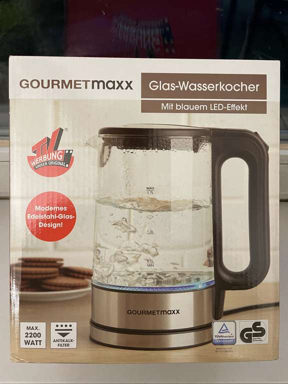 [lokal] Gourmetmaxx Wasserkocher 12053 für 11,99€
