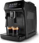Philips EP1220/00 Kaffeevollautomat (für 275g Bohnen, 1.8l Wasser, 12-stufiges Keramik-Scheibenmahlwerk, herausnehmbare Brühgruppe)
