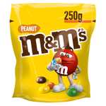 M&M'S Chocolate oder Peanut je Packung (1 x 250g) 2,54€ (5% Coupon + Spar-Abo Rabatt Prime)