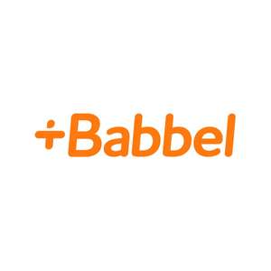 Erhalte 50 % Rabatt auf alle Sprachen von Babbel Live