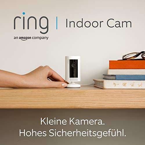 (Prime Day) Ring Innenkamera (Indoor Cam) | Überwachungskamera mit HD-Video & WLAN