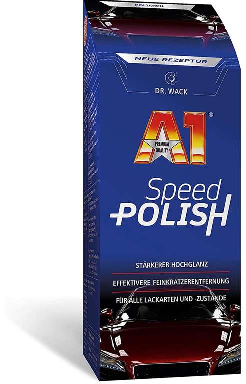 Dr. Wack – A1 Speed Polish – 250ml I Premium Auto-Politur mit Carnauba-Wachs