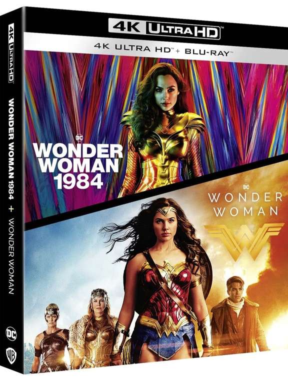 Wonder Woman 2 Film Collection 4K UHD Bluray (Wonder Woman + Wonder Woman 1984)