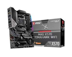 MSI MAG X570 Tomahawk WIFI (AM4, Ryzen 5000, bis DDR4-4600, 2x PCIe 4.0 x16, RGB, 7.1 Audio, WiFi 6, 2x M.2)