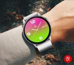 (Google Play Store) Green Pink MX Watch Face (WearOS Watchface, analog)