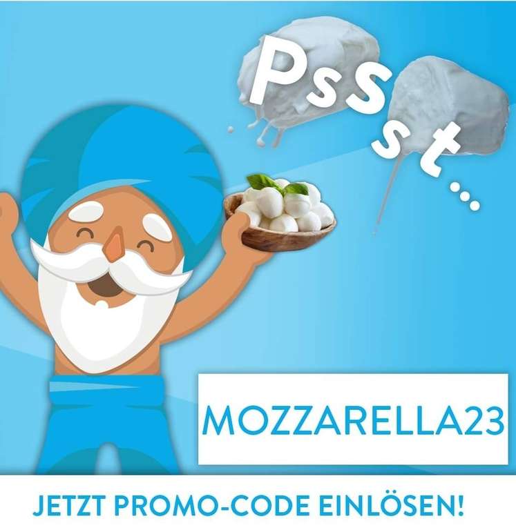 Marktguru Promocode Mozzarella23 / 30 Cent Cashback