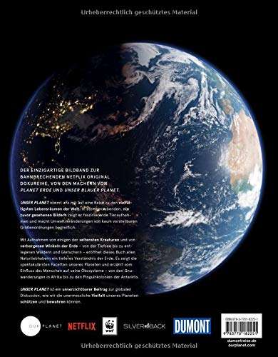 DuMont Bildband "Unser Planet - Our Planet", Begleitbuch zur gleichnamigen Netflix/BBC-Doku-Serie, Restauflage (KEIN Mängelexemplar)
