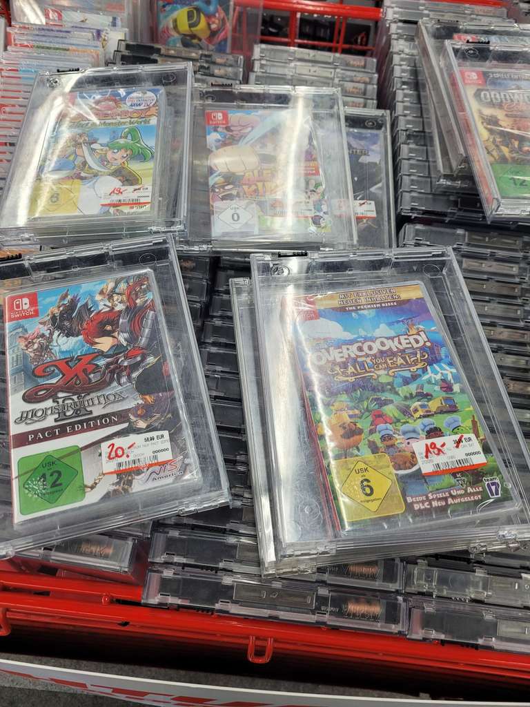 Lokal Media Markt Saarlouis Verschiedene Nintendo Switch Spiele z.b Ys IX
