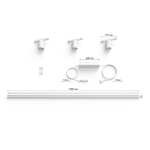Philips Hue Perifo White and Color Ambiance Perifo 3 Spots Basis-Set, Weiß (Wandleuchte)