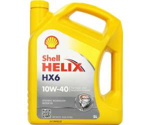 50% auf alle Shell Öle - z.B Helix HX6 10W-40 online/stationär