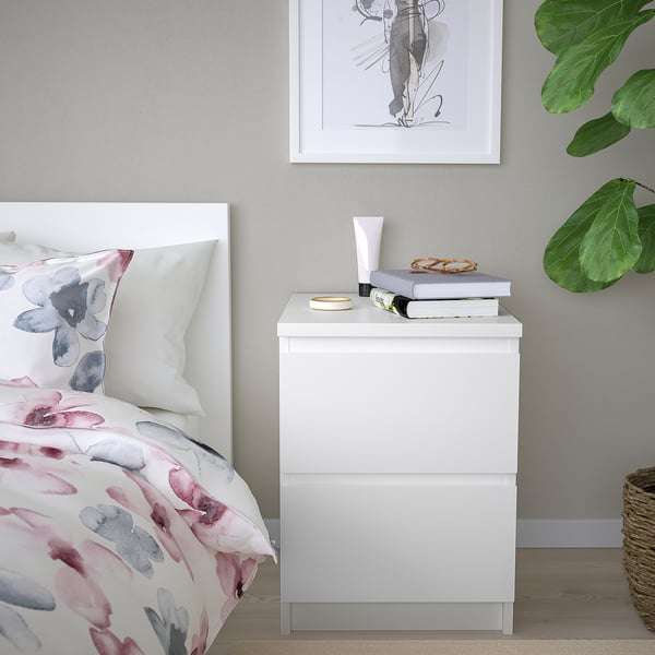 MALM Kommode 2 Schubladen, 40x55 cm, weiß – jetzt bei IKEA, ab 15,98€