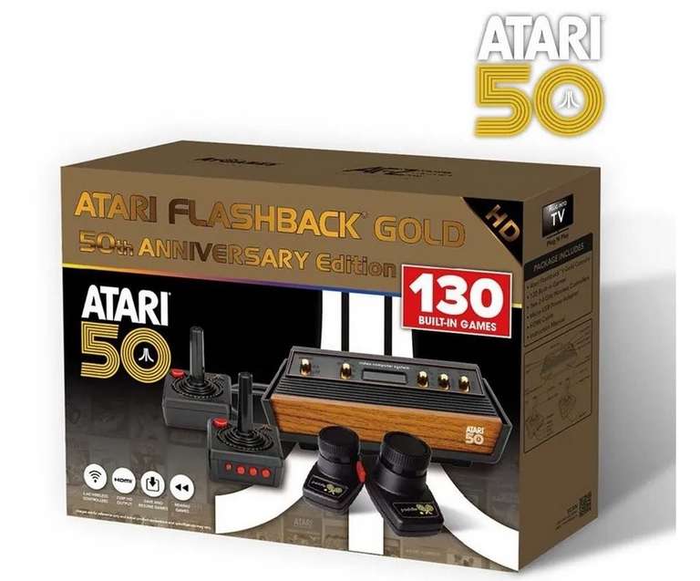 Atari Flashback 11 Gold - 50th Anniversary - Retro Konsole