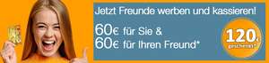 KwK 120€ (2x 60€) Advanzia Bonus