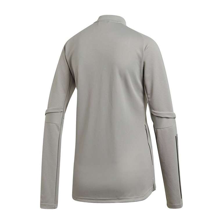 Adidas Performance Condivo 20 Trainingsjacke für Damen in grau | Gr. XXS-XXL, mit Stehkragen und seitlichen Zipper-Taschen