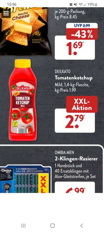 [ALDI Süd] Tomatenketchup 1,4 Kg nur 2,79 €