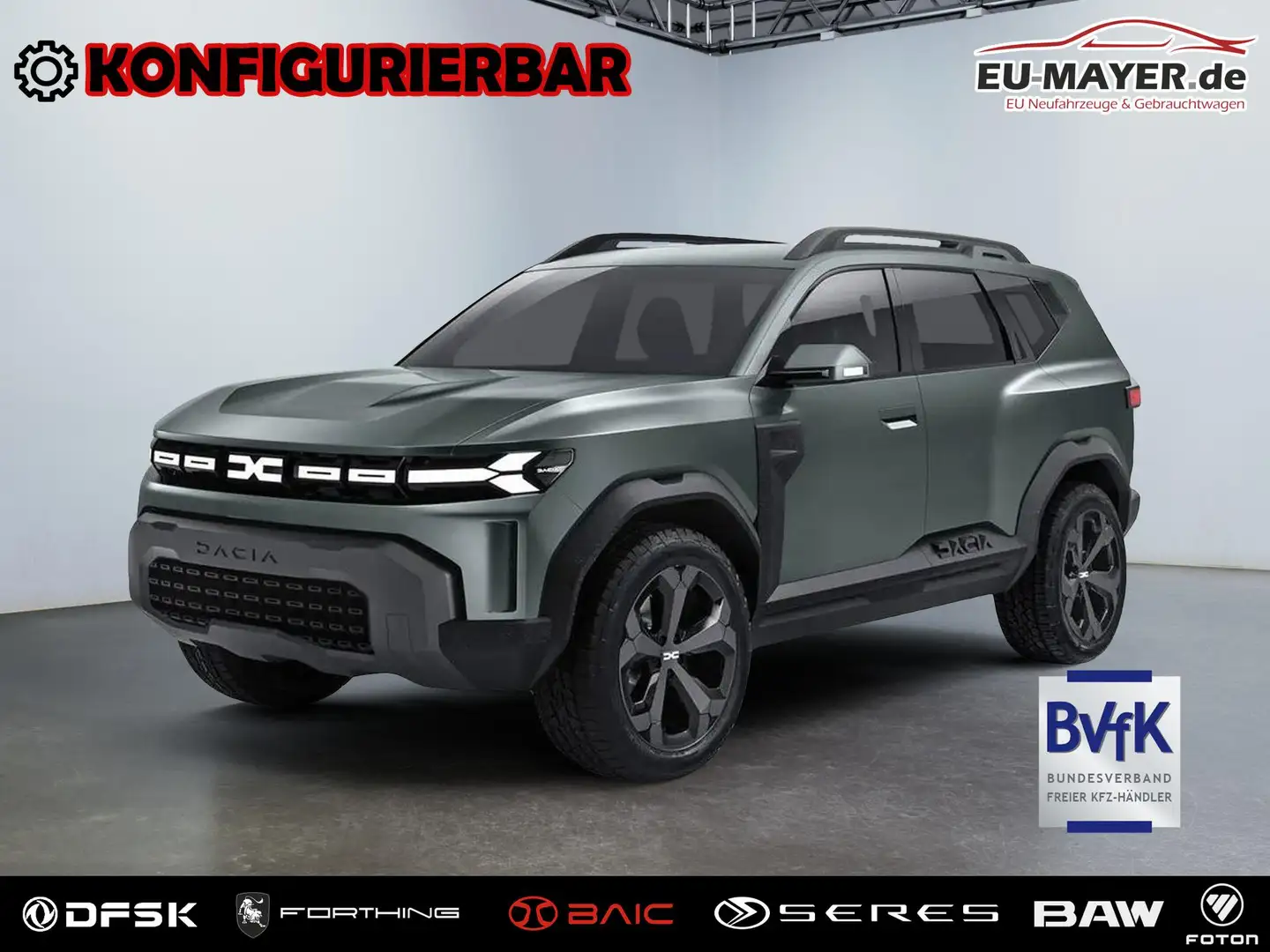 Dacia Bigster Essential | 140PS | Kostenlose Lieferung | LED | 17" | Multimediasystem | Frei Konigurierbar | EU Neufahrzeug