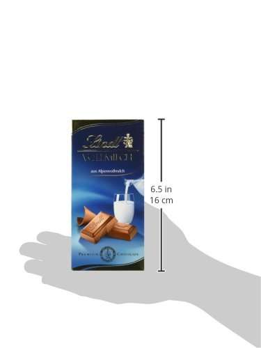 [Prime] Lindt Vollmilch Tafel, feinste Alpenvollmilch Chocolade, glutenfrei, 100g