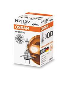 Osram ORIGINAL H7, Halogen-Scheinwerferlampe, 64210, 12V PKW, Faltschachtel