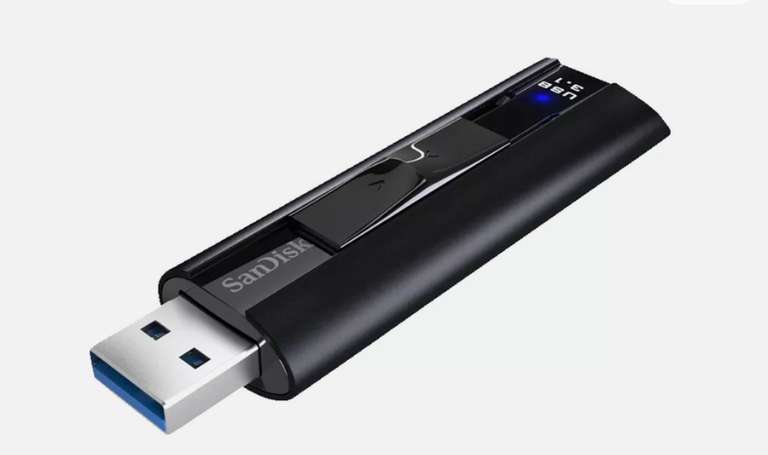 SANDISK Extreme Pro USB Flash-Laufwerk, 256 GB, 420 MB/s, Schwarz