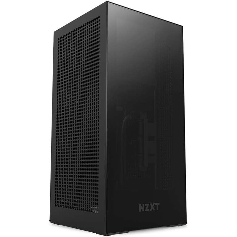 NZXT H1 v2 Mini-ITX Tower in schwarz und weiß