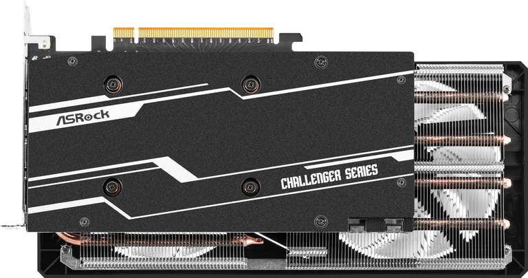 ASRock Arc A750 Challenger D 8GB OC Grafikkarte (2200MHz Boost, 256bit, PCIe 4.0 x16, 2x 100mm-Lüfter, 0dB-Modus, 2.4 Slots, Backplate)