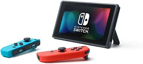 Nintendo Switch neon-rot/neon-blau (neue Edition) + Mario Kart 8: Deluxe + 3 Monate Nintendo Switch Online für 273,40 € (Amazon.fr)