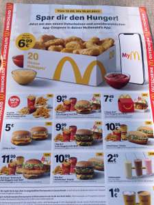[McDonald’s] Gutscheine wieder da (12.06.-16.07.)