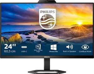 Philips 24E1N5300HE LCD-Monitor (60,5 cm/24 ", 1920 x 1080 px, Full HD, 1 ms Reaktionszeit, 75 Hz, IPS, integrierte Webcam)