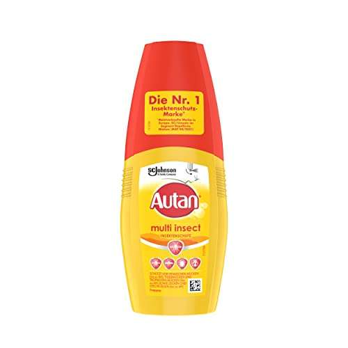 [PRIME/Sparabo] Autan Multi Insect Pumpspray, Multi-Insektenschutz vor Mücken, Stechfliegen und Zecken, 100 ml (bei 5 Abos für 4,73€)