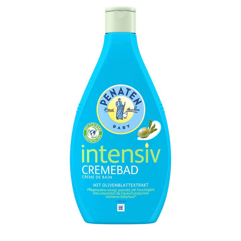 PENATEN Intensiv Cremebad (400 ml), sanft reinigendes Babybad (2,22€ möglich) (Prime Spar-Abo)