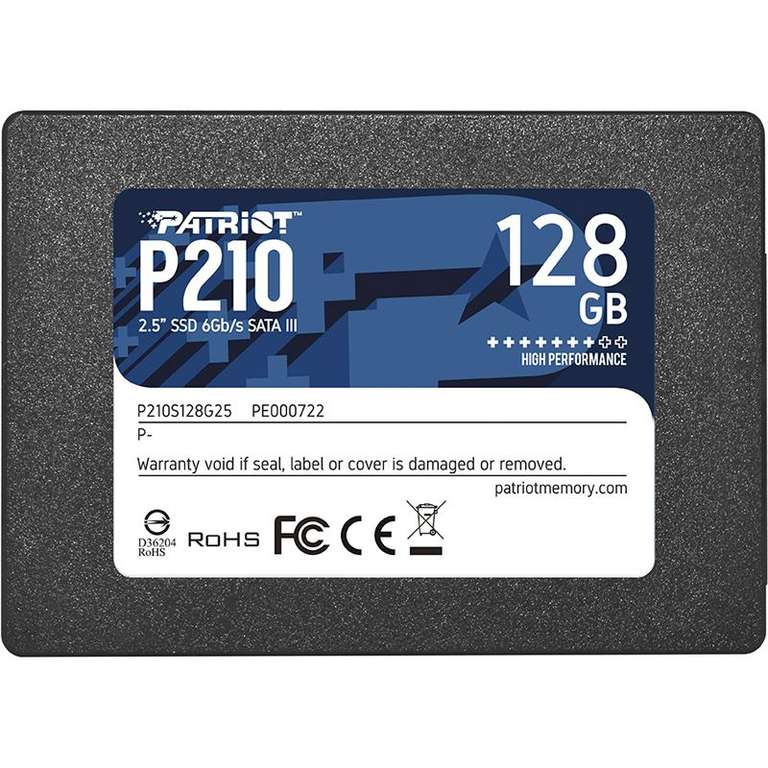 Patriot P210 SSD 3D-NAND TLC 128GB = 13€ / 256GB = 21€ Mindfactory DAMN!-Deals