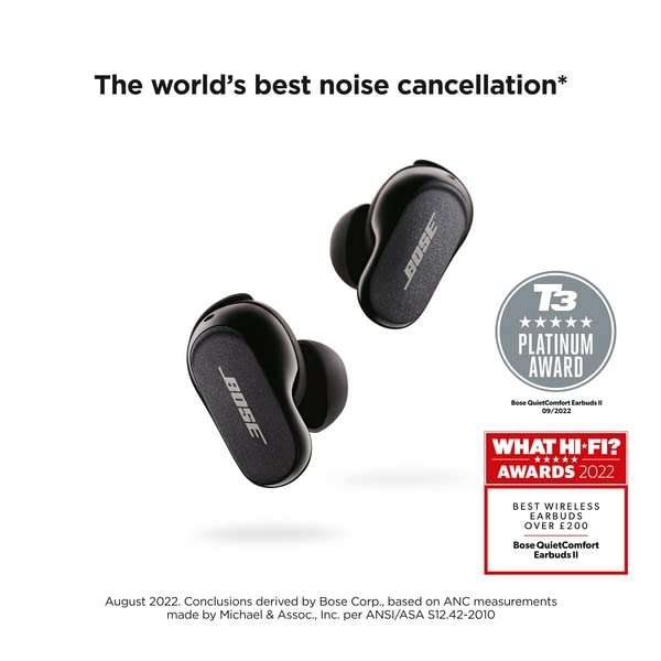 Bose Quietcomfort Earbuds II ANC Kopfhörer bij Amazon IT