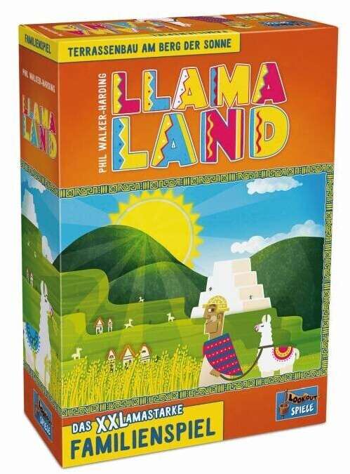 [Prime] Llamaland | Brettspiel (Familienspiel) für 2-4 Personen ab 10 J. | ~ 45 Min. | BGG: 7.3 / Komplexität: 2.00