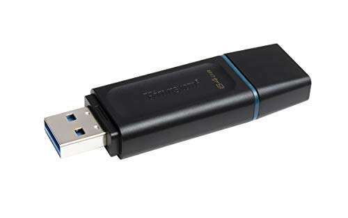 [Amazon Prime] 2er Pack Kingston DataTraveler Exodia DTX/64GB-2P USB-Stick 3.2 Gen 1 - mit Schutzkappe und Schlüsselring