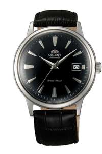 Orient Unisex Herren Uhr Analog Automatik Uhr mit Leder Armband FAC00004B0