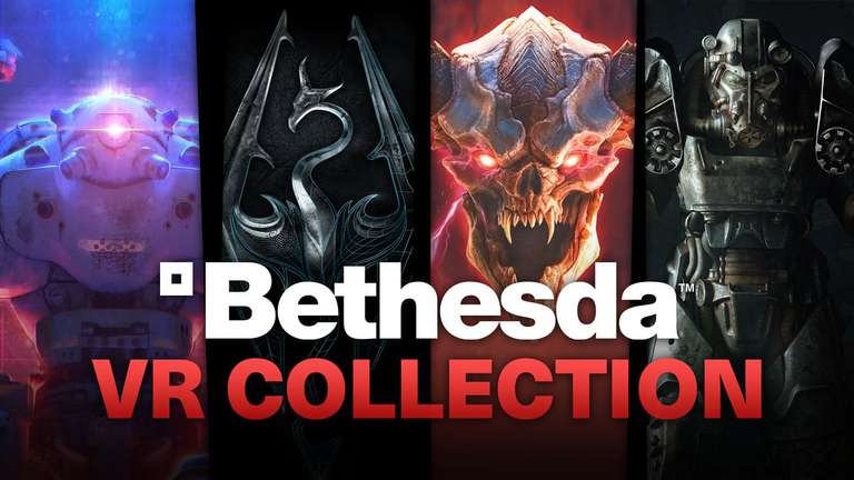 Bethesda VR Collection: Skyrim VR, Fallout 4 VR, Doom VFR, Wolfenstein Cyberpilot (Steam)