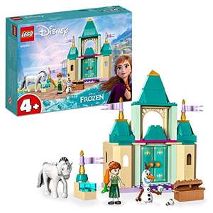 LEGO 43204 Disney Princess Annas und Olafs Spielspaß im Schloss, Spielzeug aus Die Eiskönigin zum Bauen mit Pferdefigur, ab 4 Jahre (PRIME)