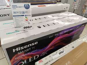 Hisense 55A9G OLED Fernseher bei Real mit Family&Friends-Coupon, ggf. bundesweit