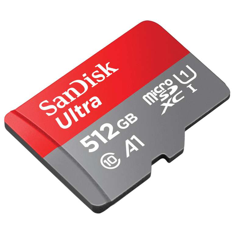 SANDISK Ultra UHS-I, Micro-SDXC Speicherkarte, 512 GB, 120 MB/s, 512 GB