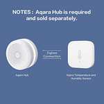[Prime] Aqara Temperatur- und Feuchtigkeitssensor, Erfordert Aqara Hub, Zigbee, Kompatibel mit Apple HomeKit, Alexa, IFTTT,