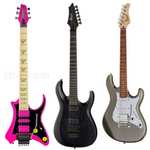 Traveler Guitar TR Vaibrant 88 DLX, Hot Pink 599€ | Cort KX 500 Menace E-Gitarre, Black Satin 699€ | Cort G 250, Silver Metallic 229€